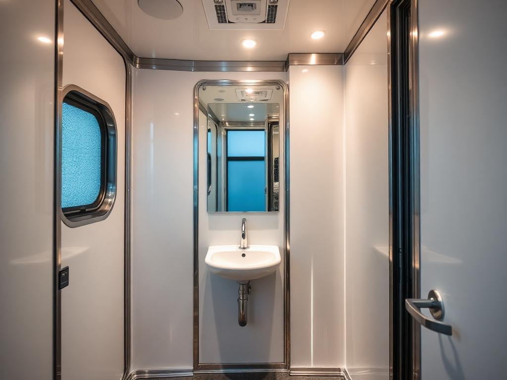 Luxury Restroom Trailers in Richmond Hill, GA